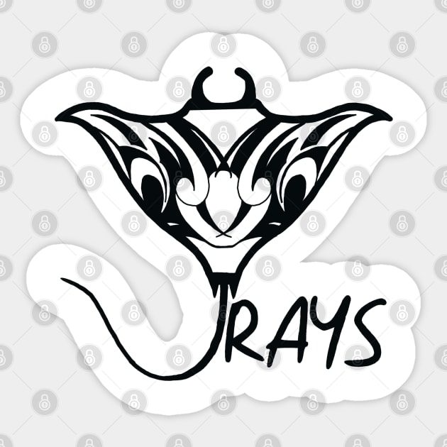 Stingray Sticker by RayRaysX2